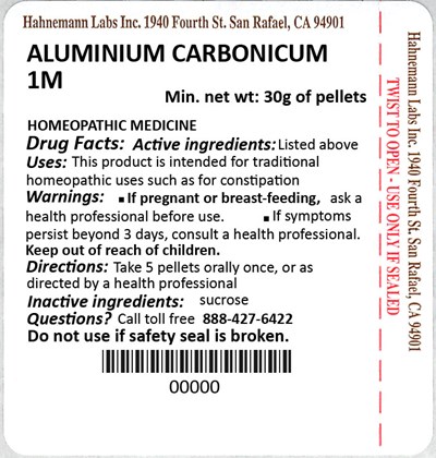 Aluminium Carbonicum 1m 30g (Aluminium Carbonicum 1m 30g)